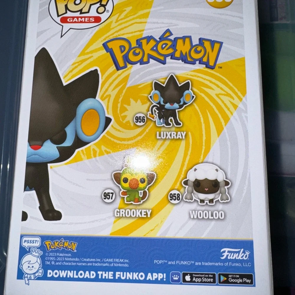 Luxray Pokémon Funko Vinyl Figure